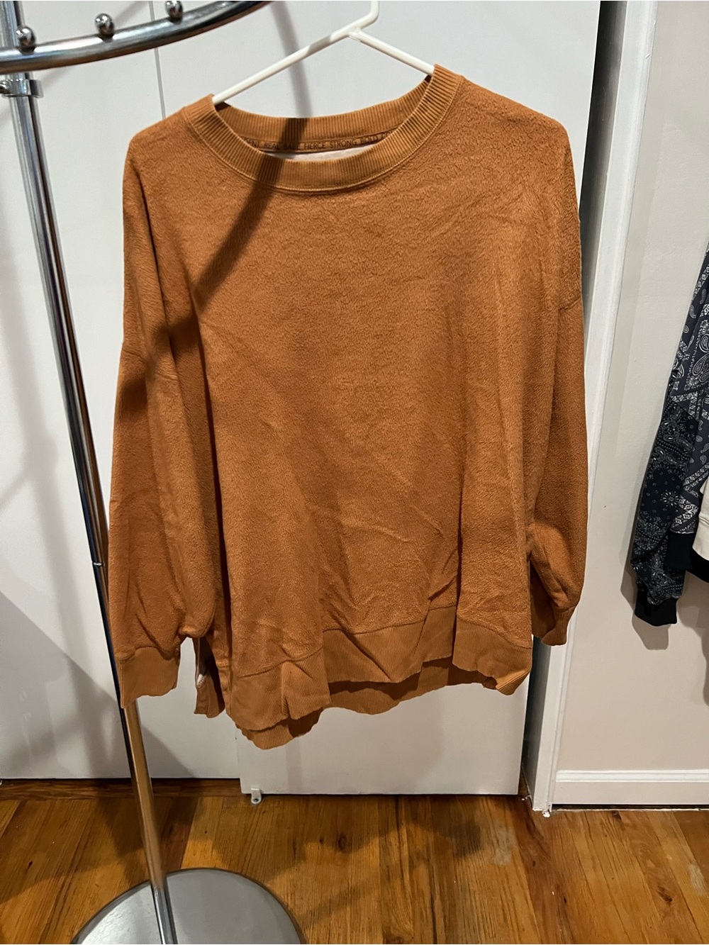 aerie Copper-Brown Crewneck Sweater